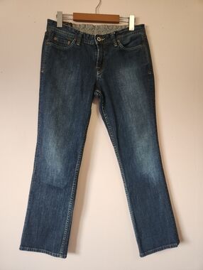 Vintage Lucky Brand Cathy Crop Jeans Made in USA Gene Montesano Denim Size 6